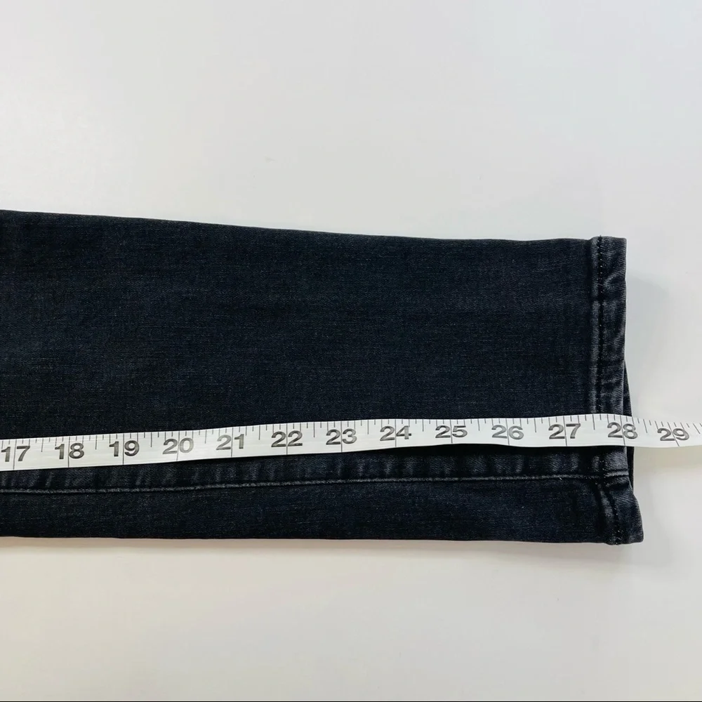 Gap denim skinny‎ jeans stretch black wash adjustable waist girls size 14